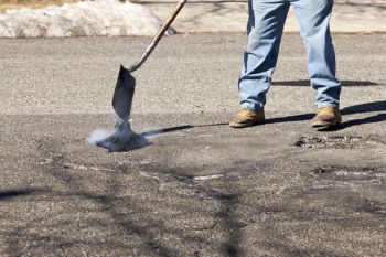 Pothole Filling in Atlanta, Georgia by Georgia's Best Asphalt
